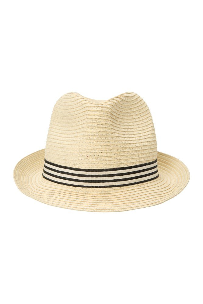 Trilby Mens Straw Hat