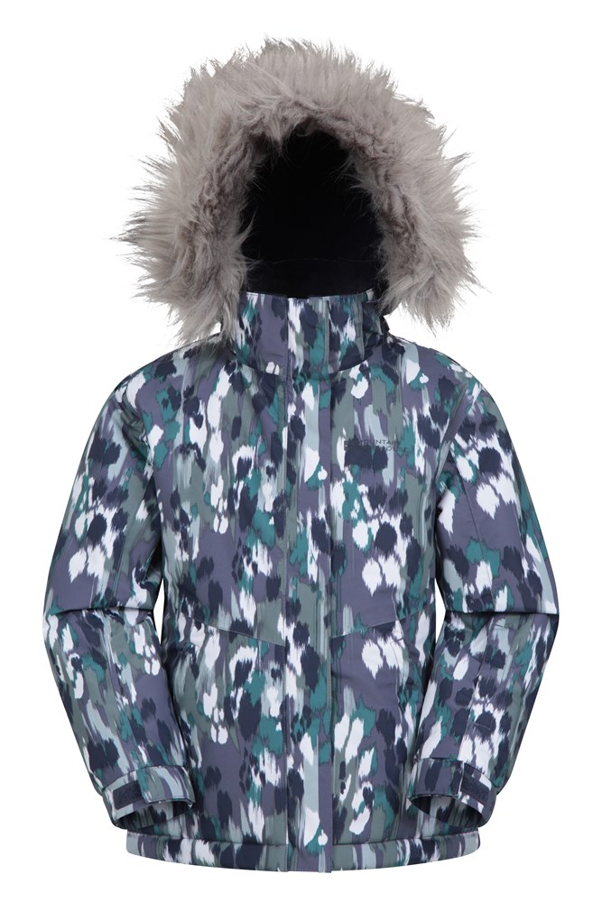 Extreme Kids Printed Ski Jacket