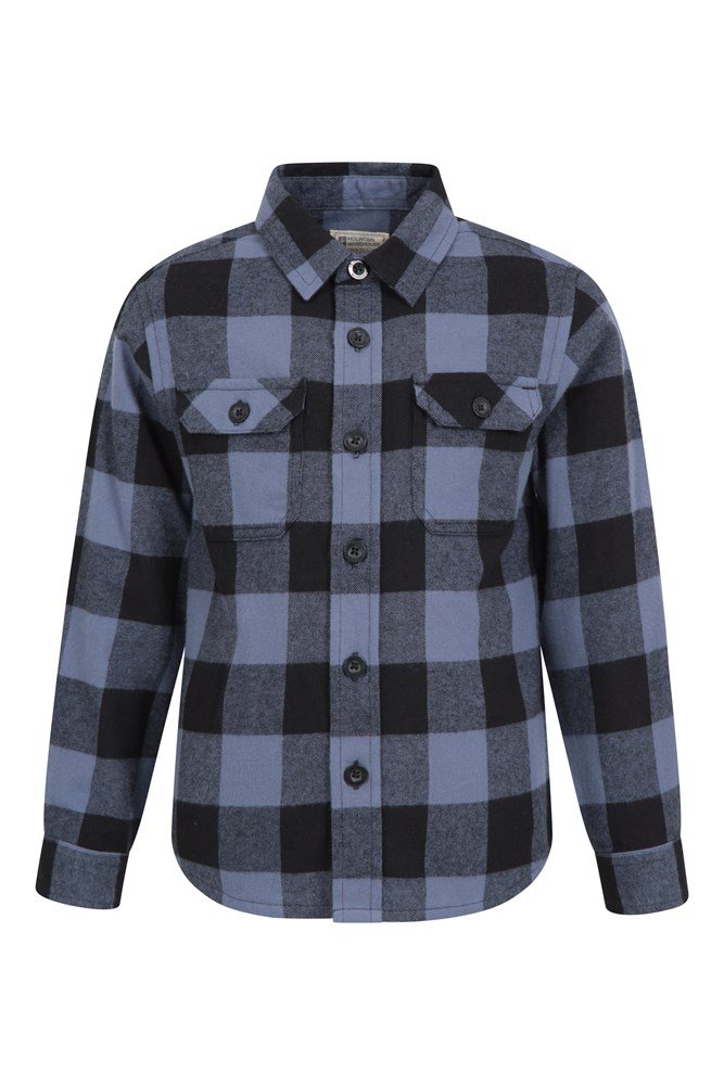 Flannel Kids Check Shirt