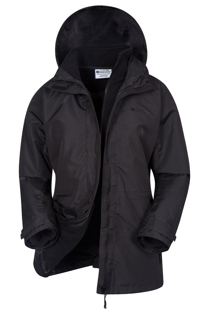 Fell Womens 3 in 1 Water-Resistant Jacket