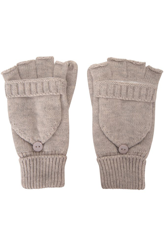 Fingerless Knitted Womens Mitten