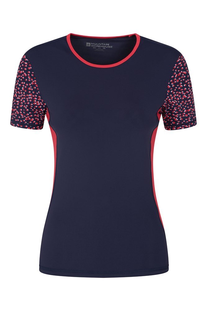 Womens Round Neck Rash Vest Tee