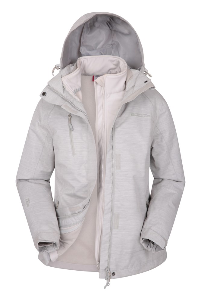 Bracken Melange Womens 3 in 1 Jacket