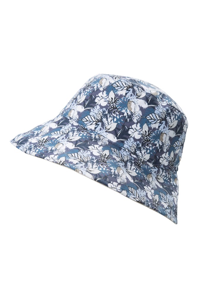 Reversible Womens Printed Bucket Hat