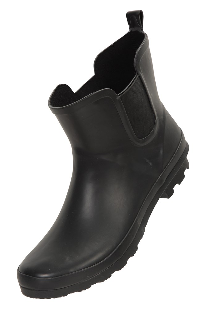 Mens Short Rubber Wellies