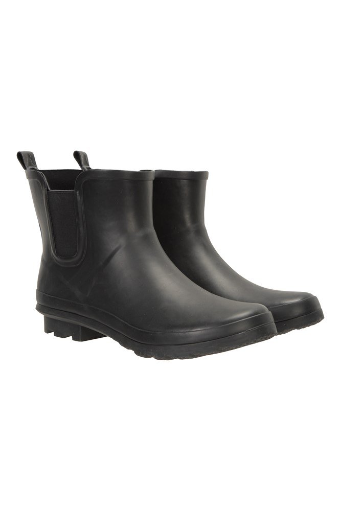 Mens Short Rubber Wellies