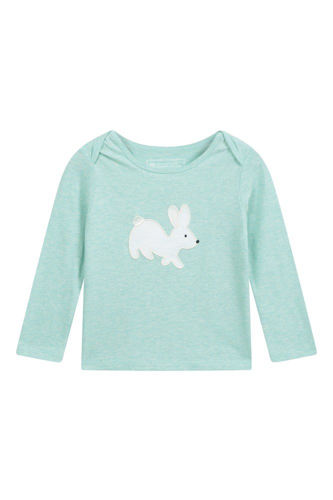 Baby Long Sleeve Applique T-Shirt