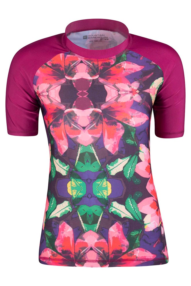 Womens Patterned Rash Vest