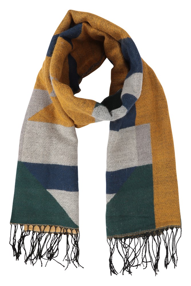 Geometric Blanket Scarf