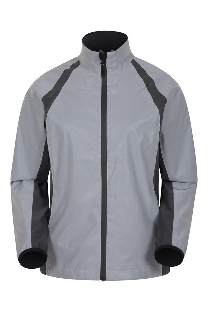 Shine 360° Reflective Womens Waterproof Jacket