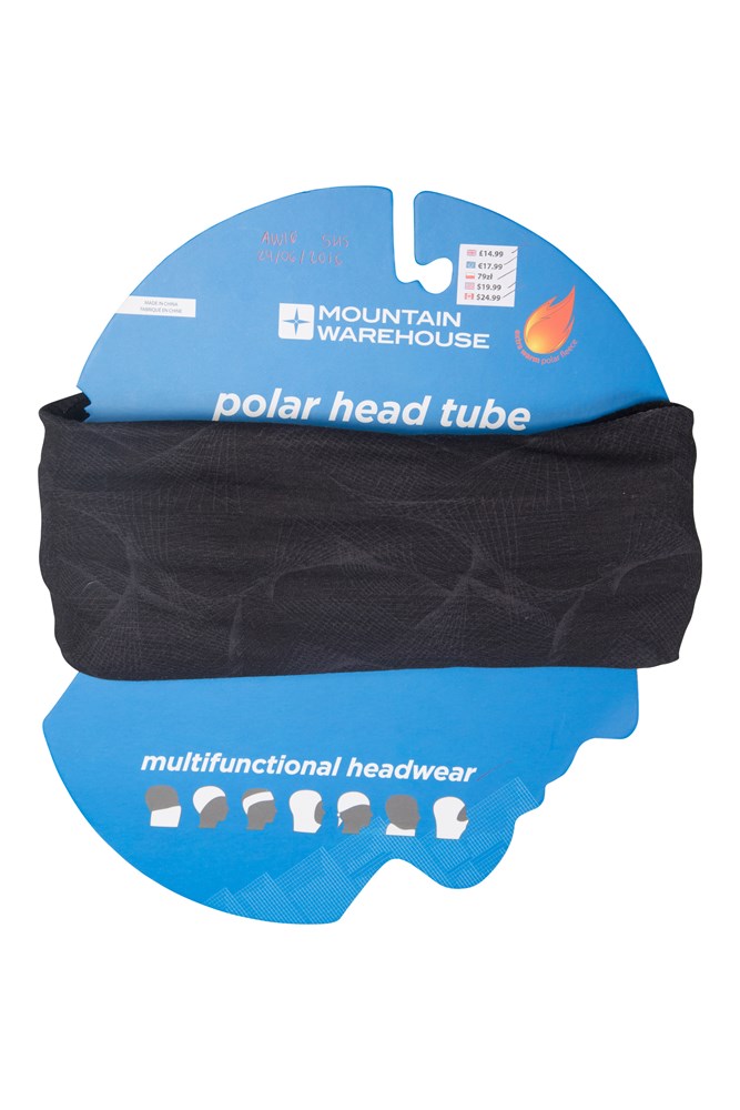 Patterned Mens Polar Fleece Headtube