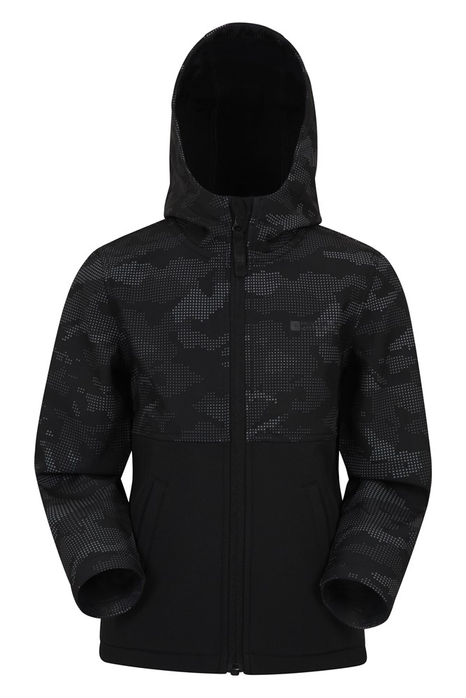 Exodus Kids Printed Water Resistant Softshell