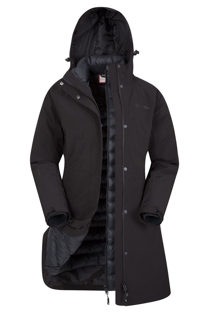 Alaskan Womens 3 in 1 Long Jacket