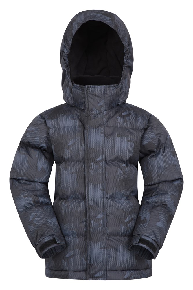 Snow Kids Printed Padded Jacket