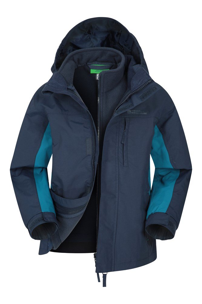 Cannonball 3 in 1 Kids Waterproof Jacket