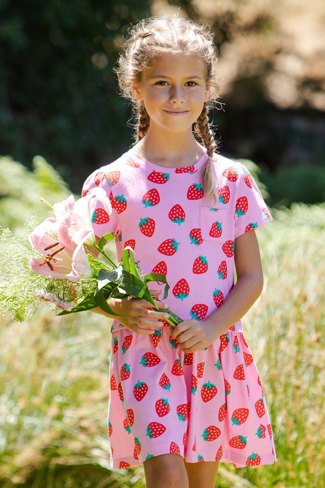 Drop Waist Kids Organic Dress