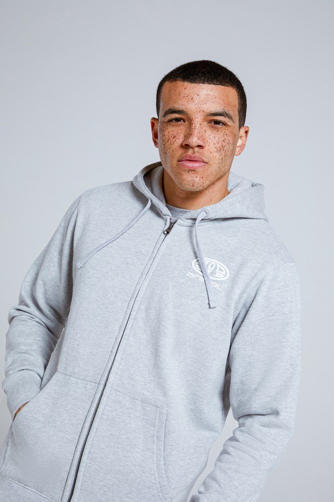 Animal Tidal Mens Organic Zip Hoodie