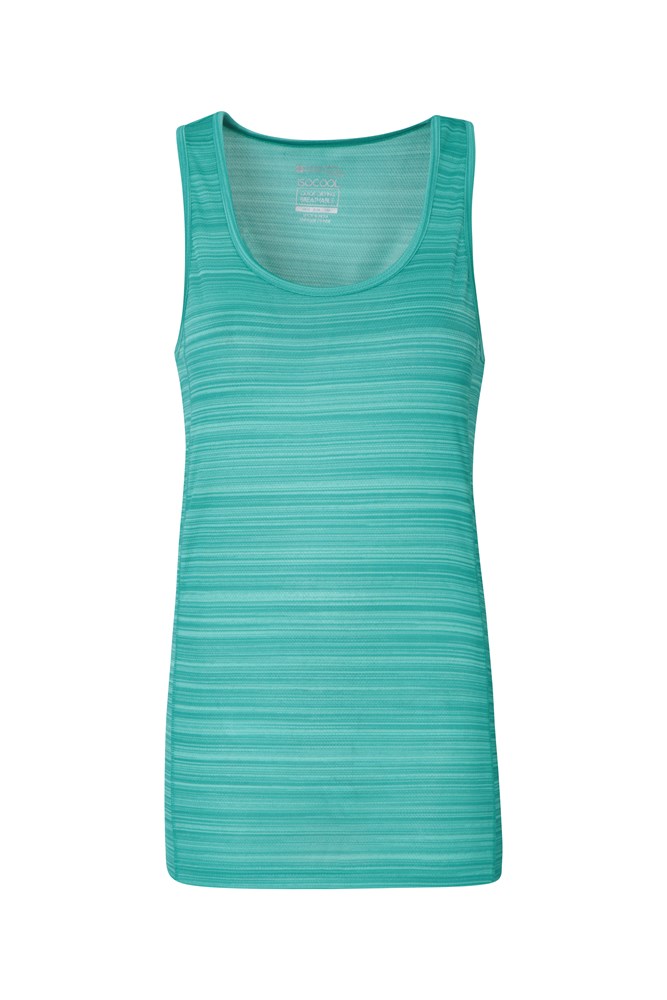 Endurance Striped Womens Vest