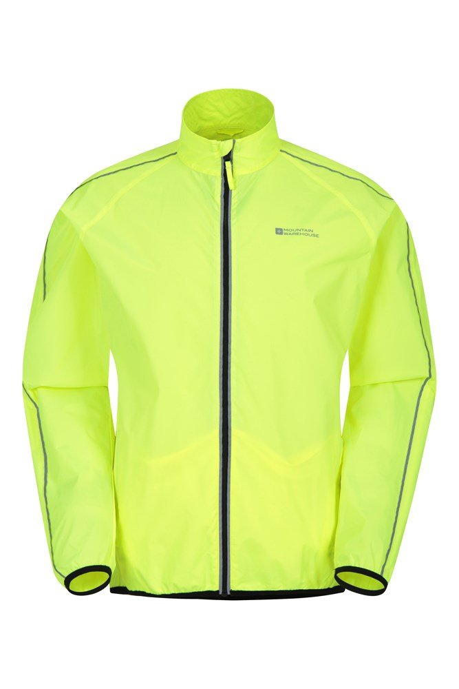 Force Mens Reflective Water-Resistant Running Jacket