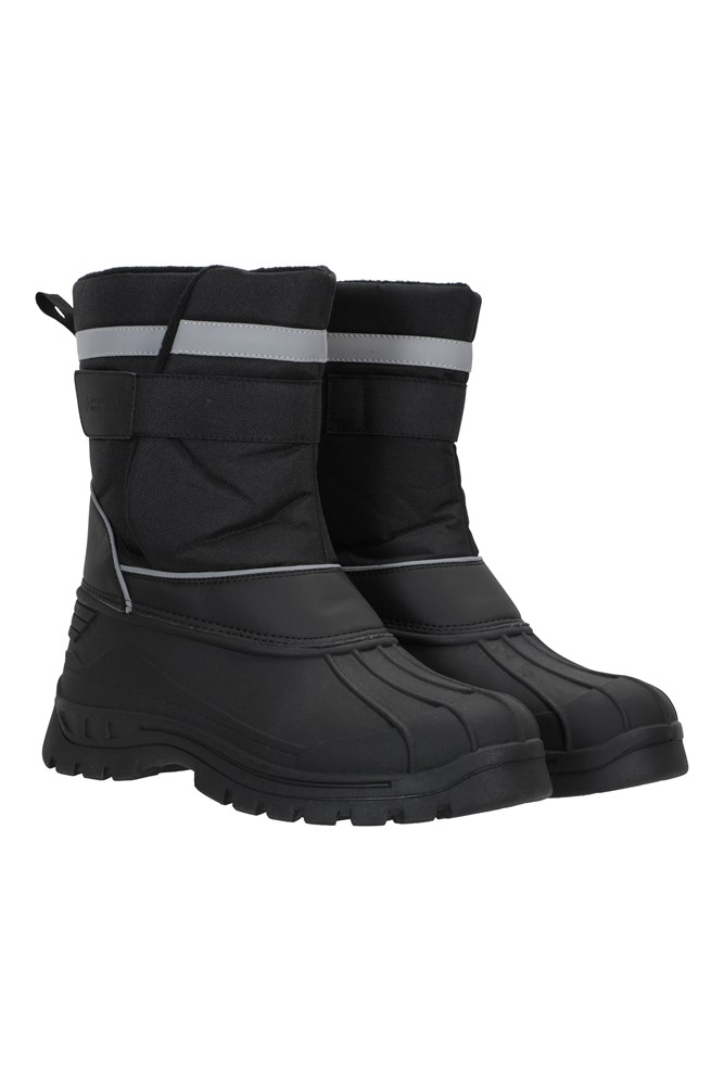 Sleet Warm Lined Mens Snowboots
