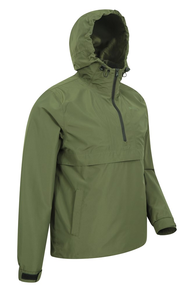 Field Day Mens Recycled Waterproof Pullover Jacket