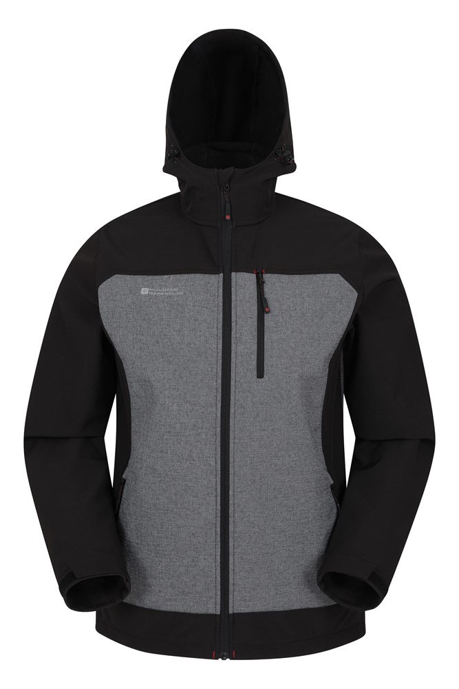 Illuminate Reflective Mens Softshell Jacket