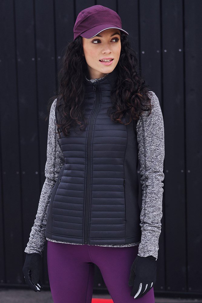 London Womens Padded Softshell Gilet