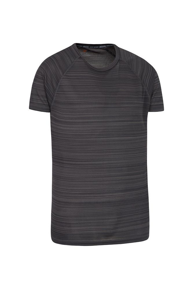 Endurance Striped Mens T-Shirt