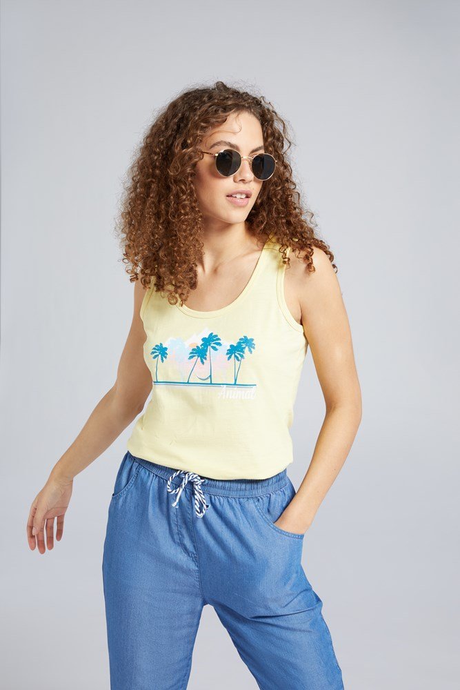 Animal Bonnie Womens Organic Vest Top