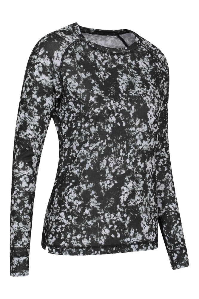 Talus Printed Womens Thermal Top