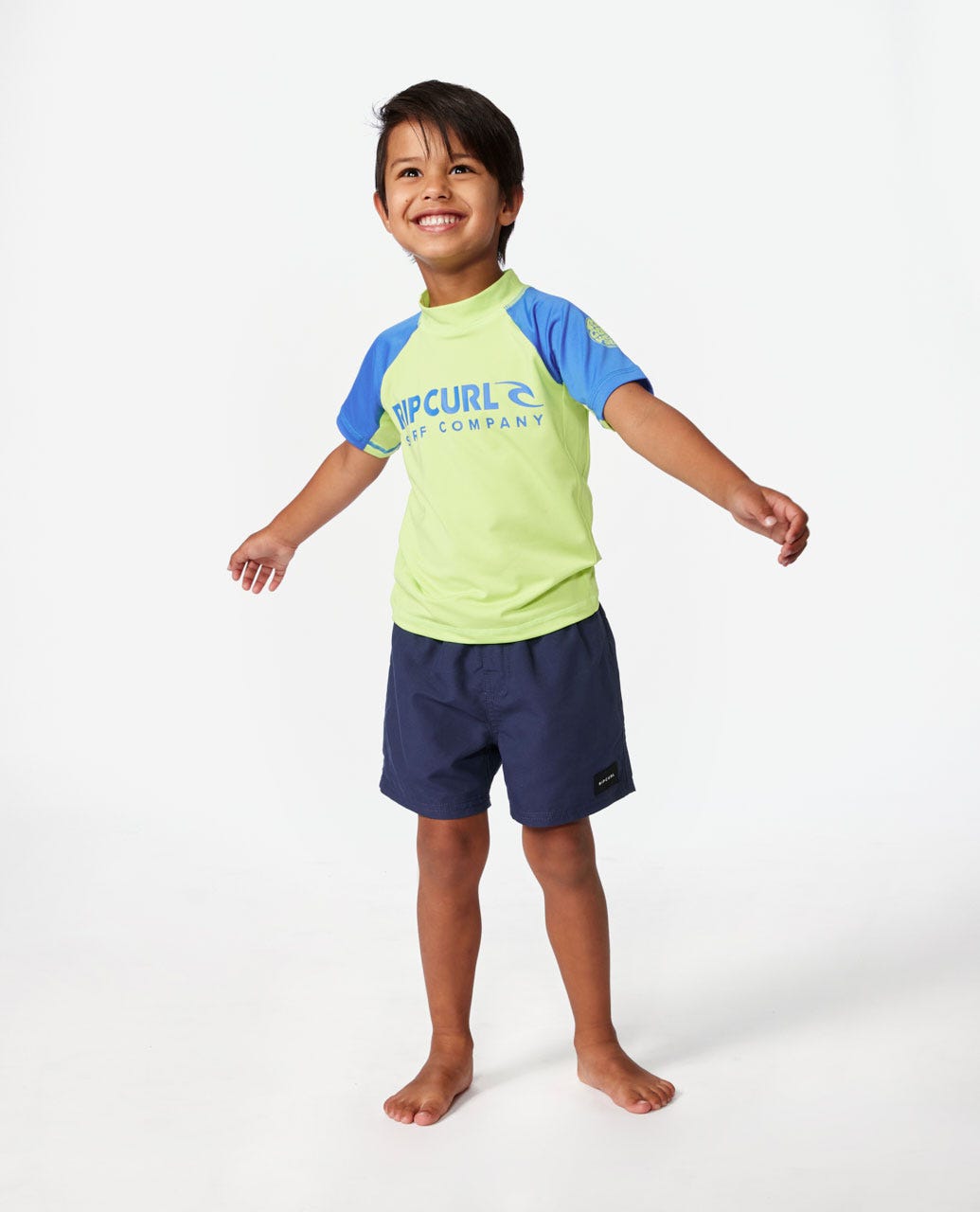 Shock UPF Short Sleeve Rash Vest - Boys (1-8 years)