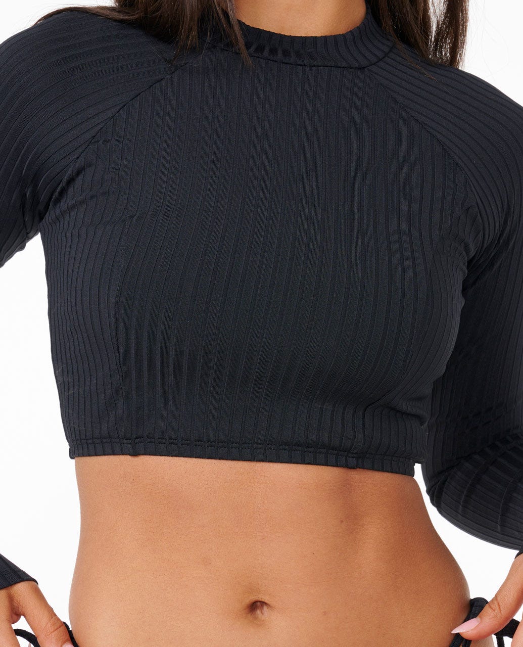 Premium Surf Long Sleeve Crop