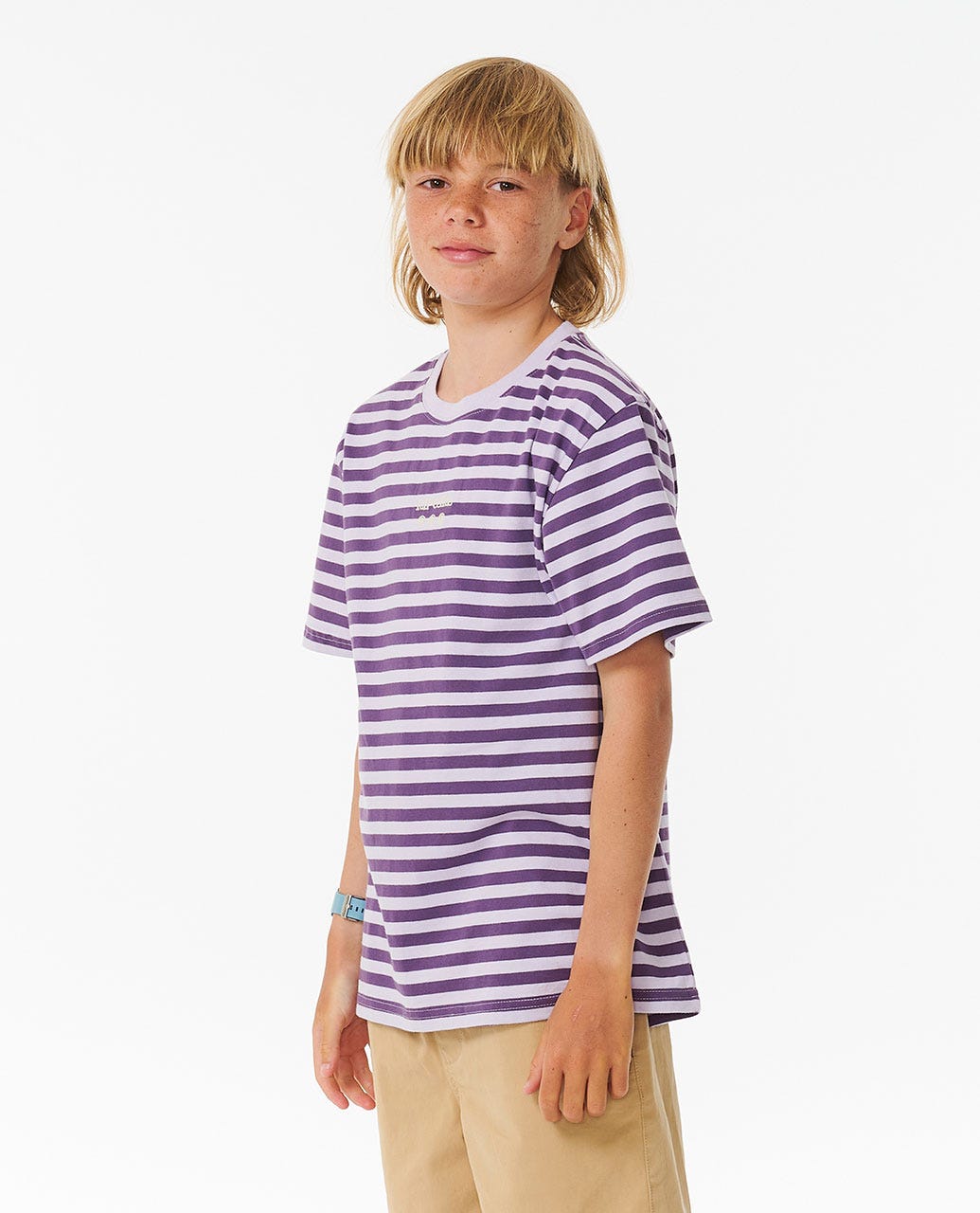 Earth Waves Stripe Tee - Kids (8-16 years)