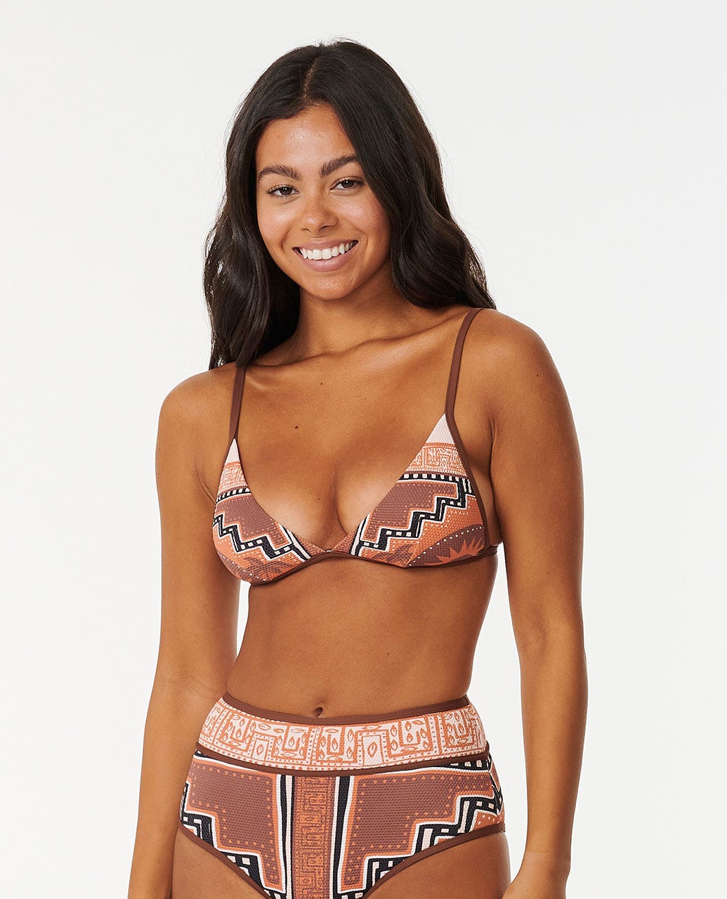 Pacific Dreams Tall Triangle Bikini Top