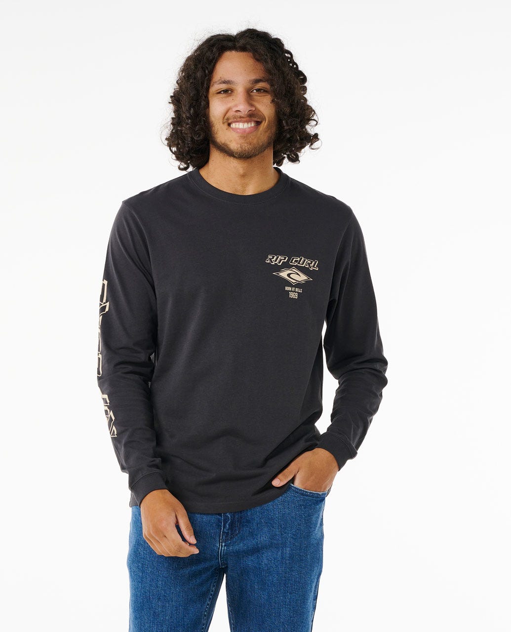 Fade Out Icon Long Sleeve Tee