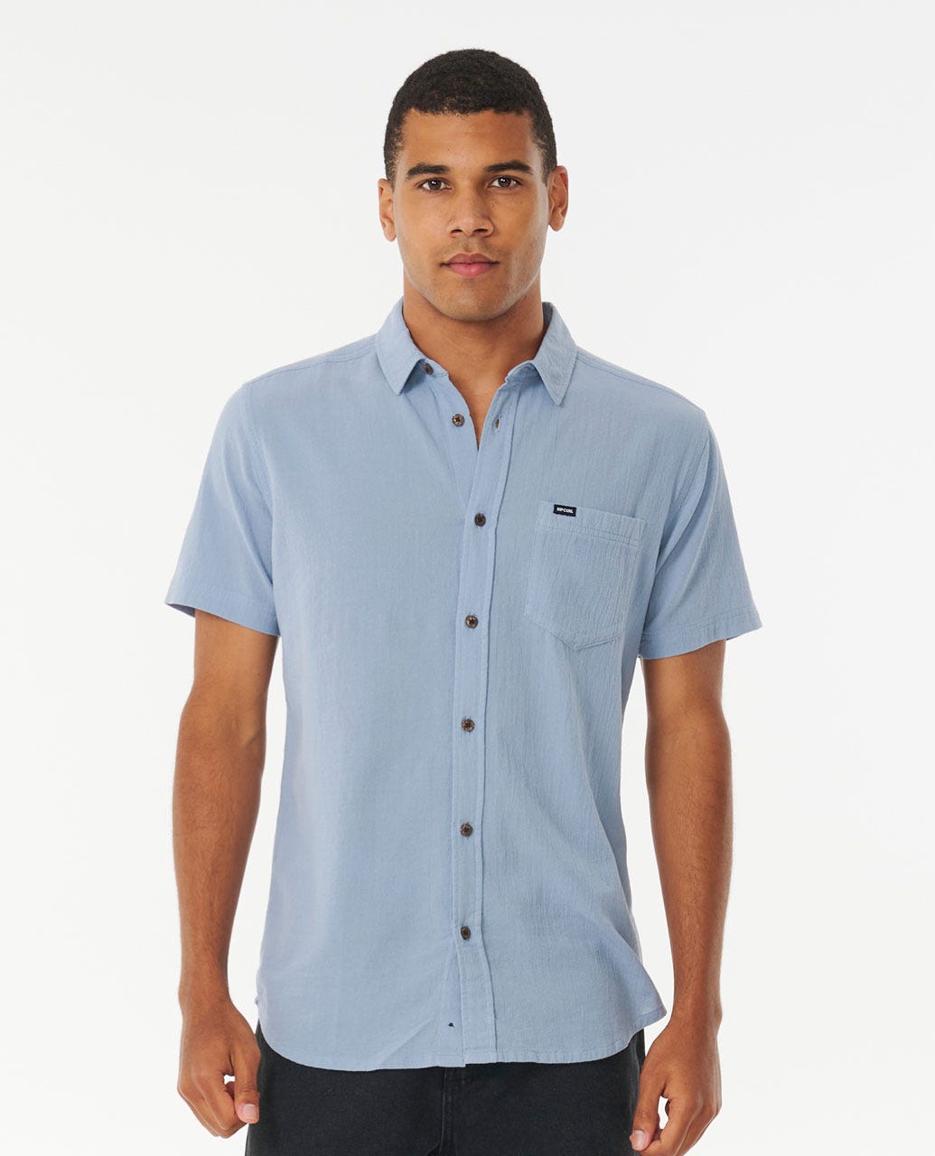 Washed Short Sleeve Shirt
