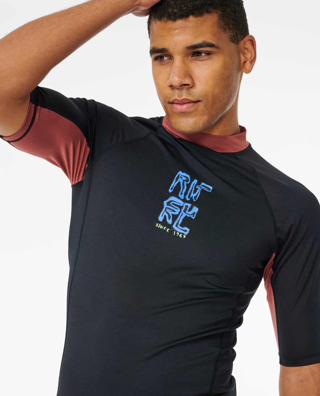 Archive Solid Rock UPF50+ Short Sleeve Rash Vest