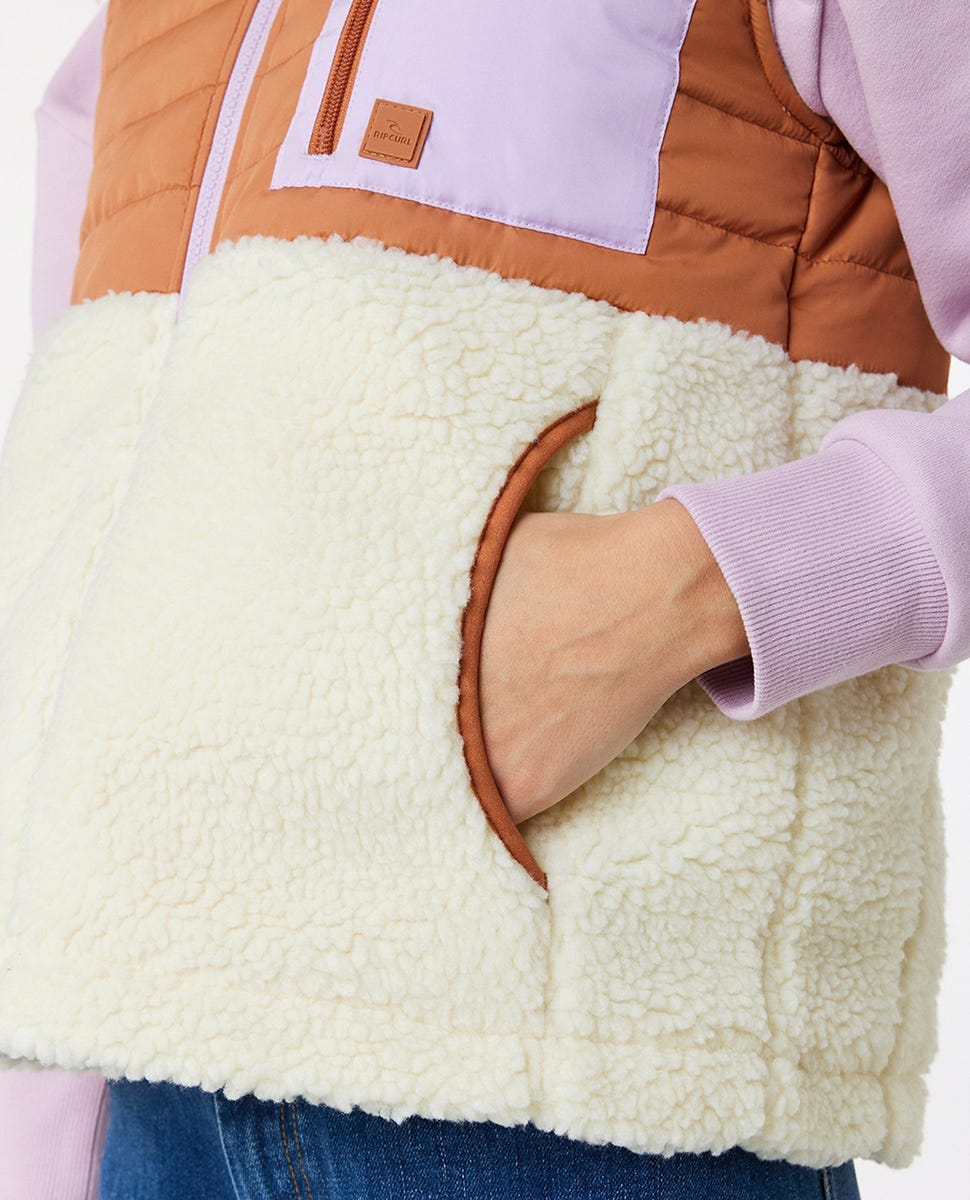 Anti-Series Anoeta Sleeveless Zip Fleece