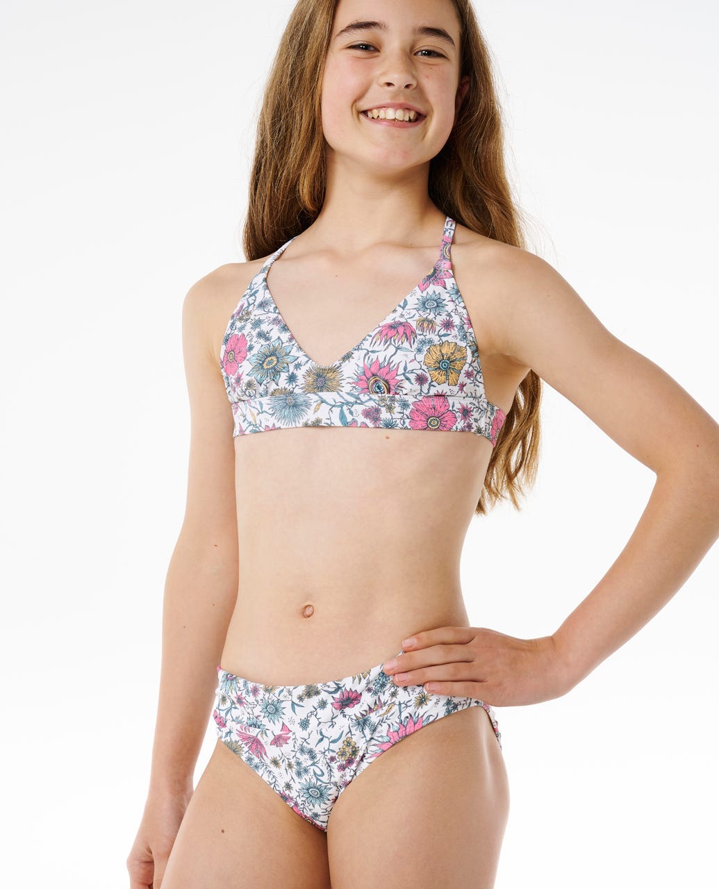 Hibiscus Heat Bikini - Girls (8-14 years)