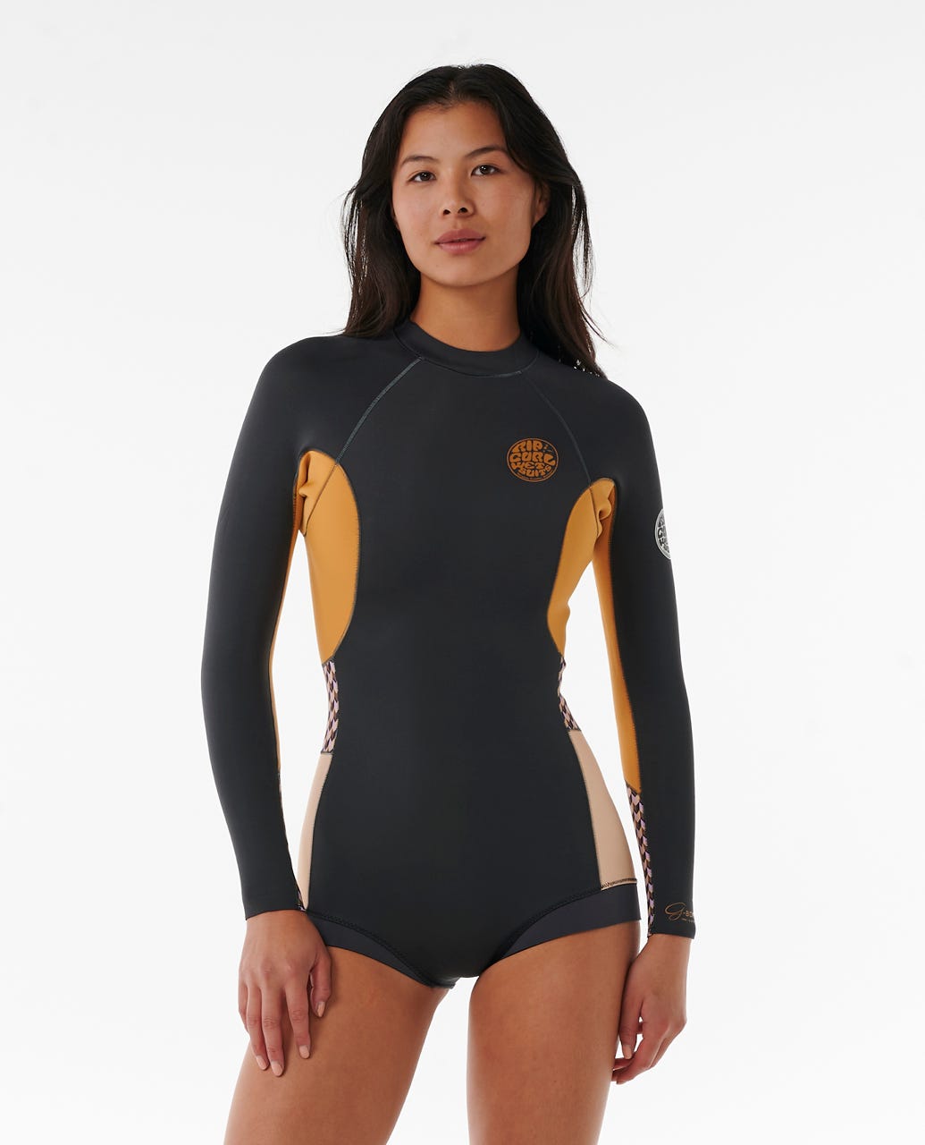 G-Bomb 1.5mm Long Sleeve Back Zip Boyleg Springsuit