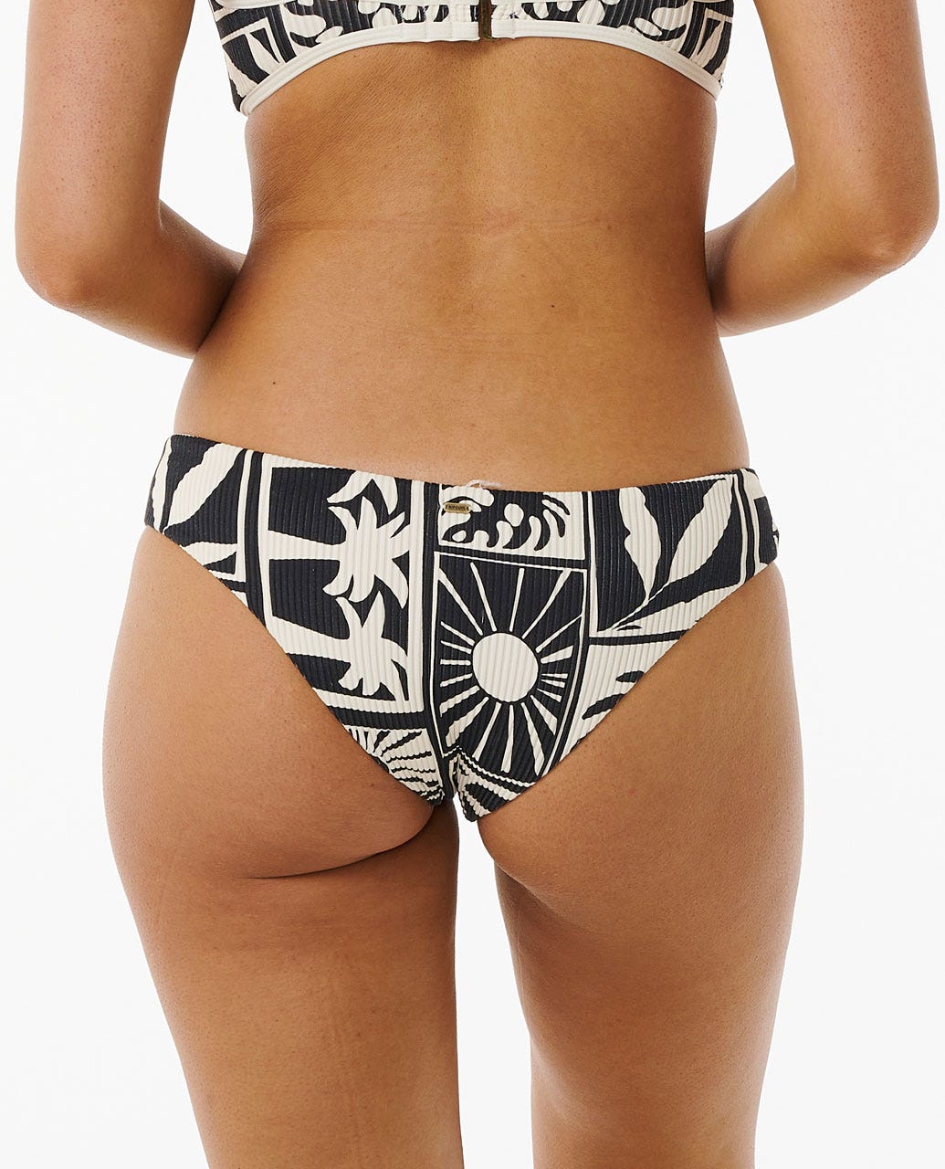 Santorini Sun Cheeky Coverage Hipster Bikini Bottom