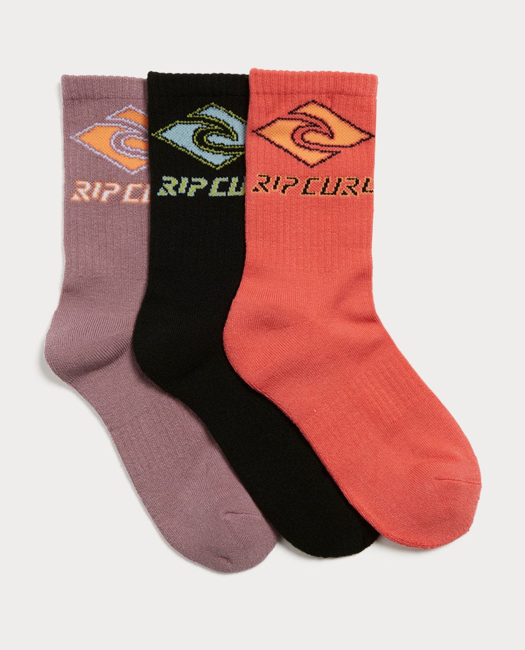 Boys Diamond Crew Sock - 3 Pack