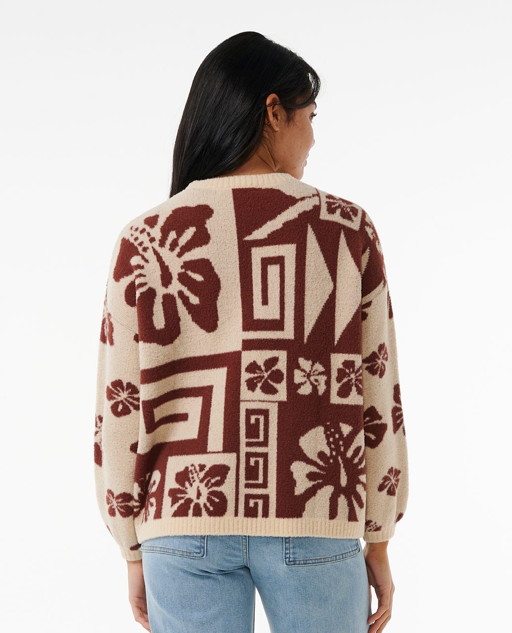 Block Party Jacquard Crew