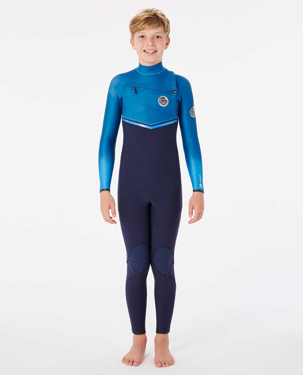 Junior Flashbomb 3/2 Chest Zip Wetsuit