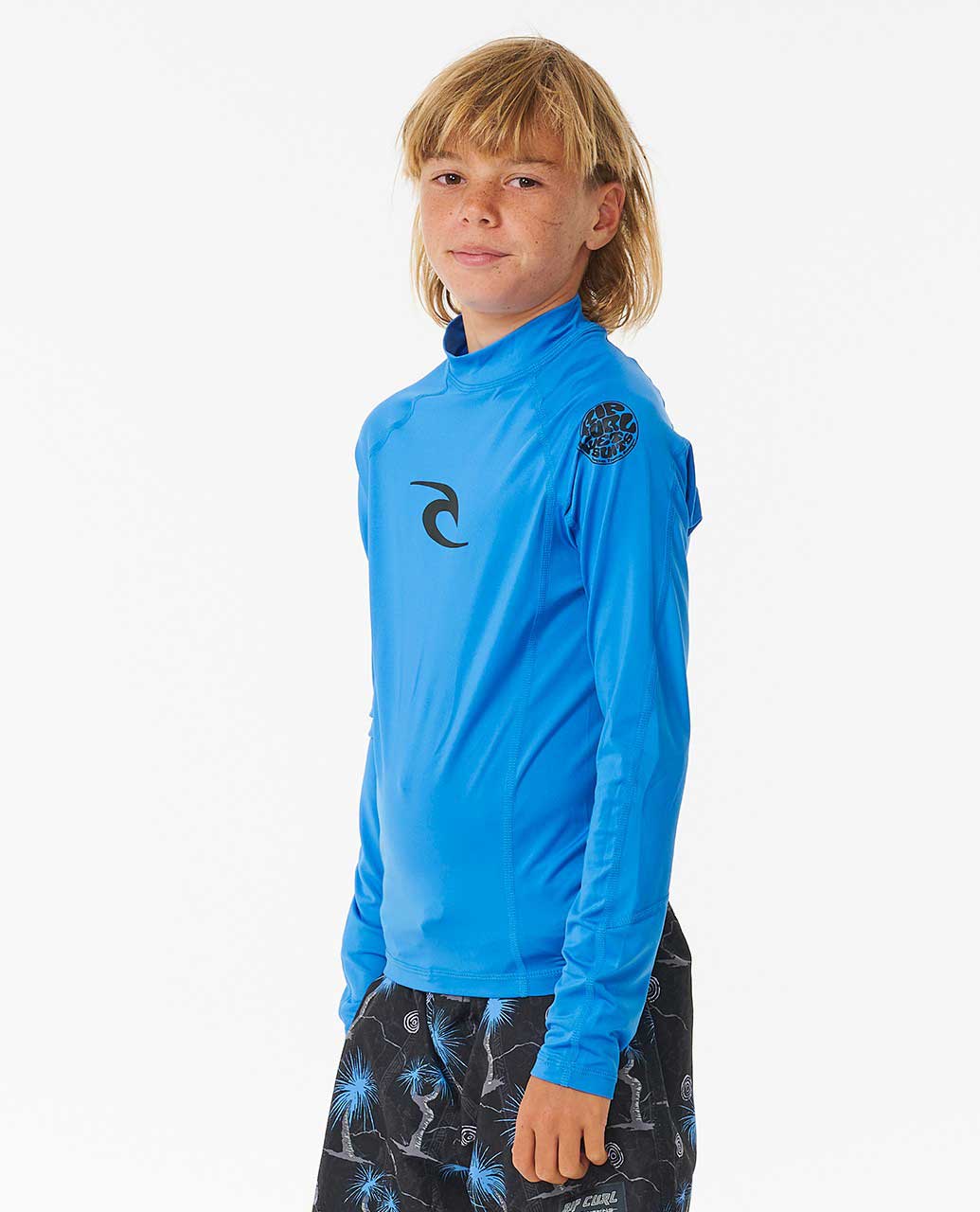Brand Wave UV Long Sleeve Rash Vest - Boys (8-16 years)