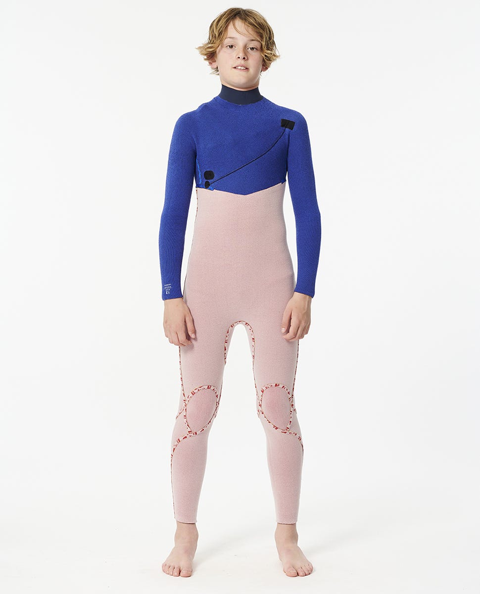 Kids Flashbomb 4/3 Chest Zip Wetsuit