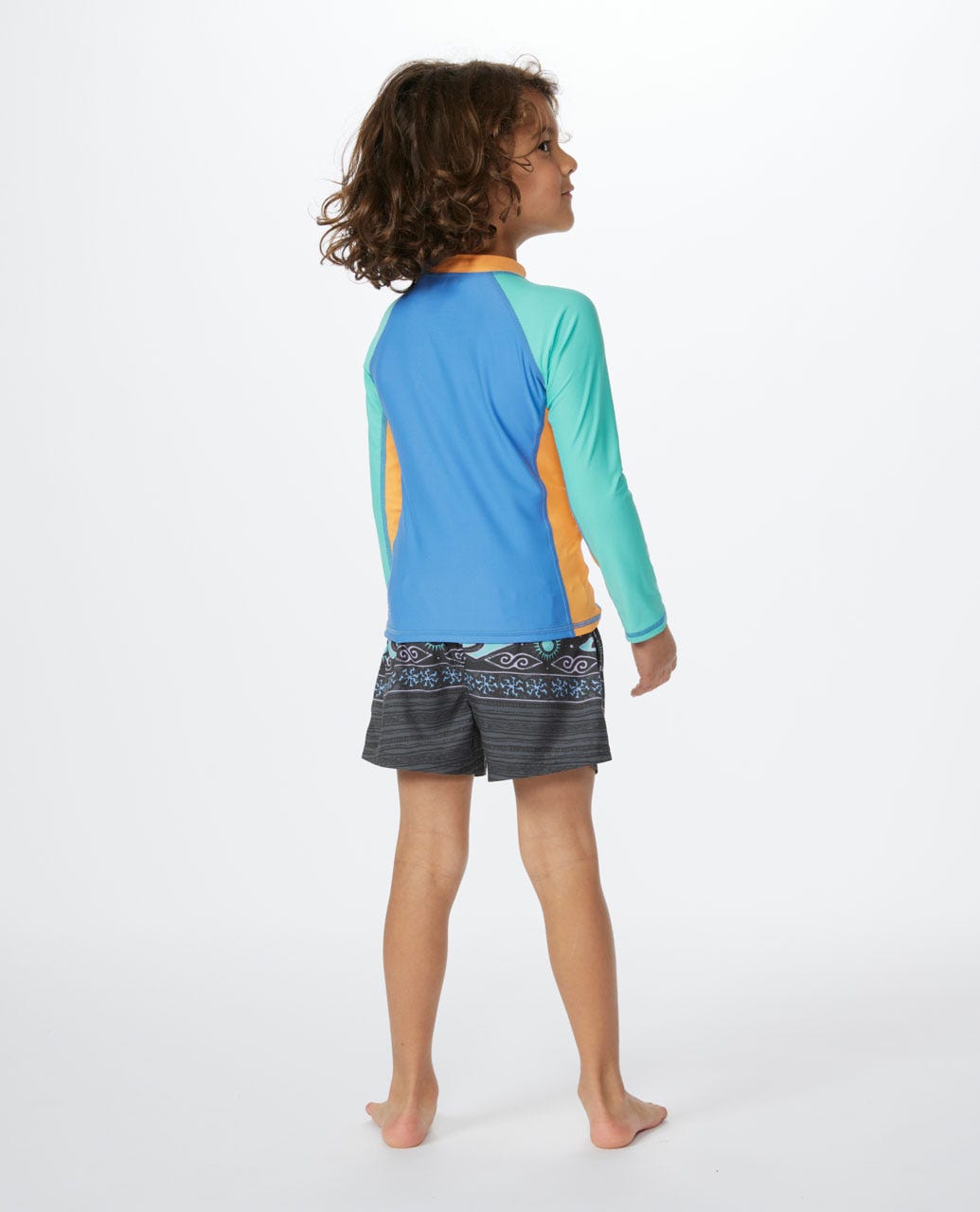 Mystic Wave UPF50+ Long Sleeve Rash Vest - Boys