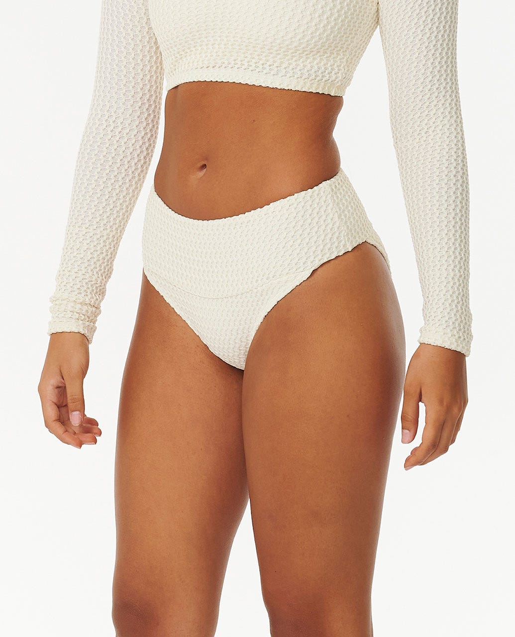 Ellis High Waisted Good Coverage Bikini Bottoms