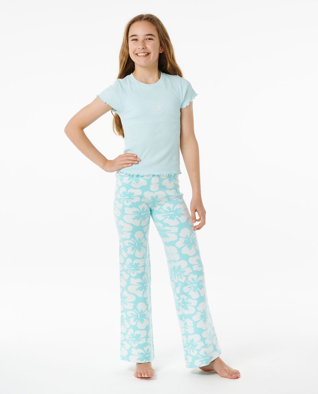 Hibiscus Heat Knit Pant - Girls (8-14 years)