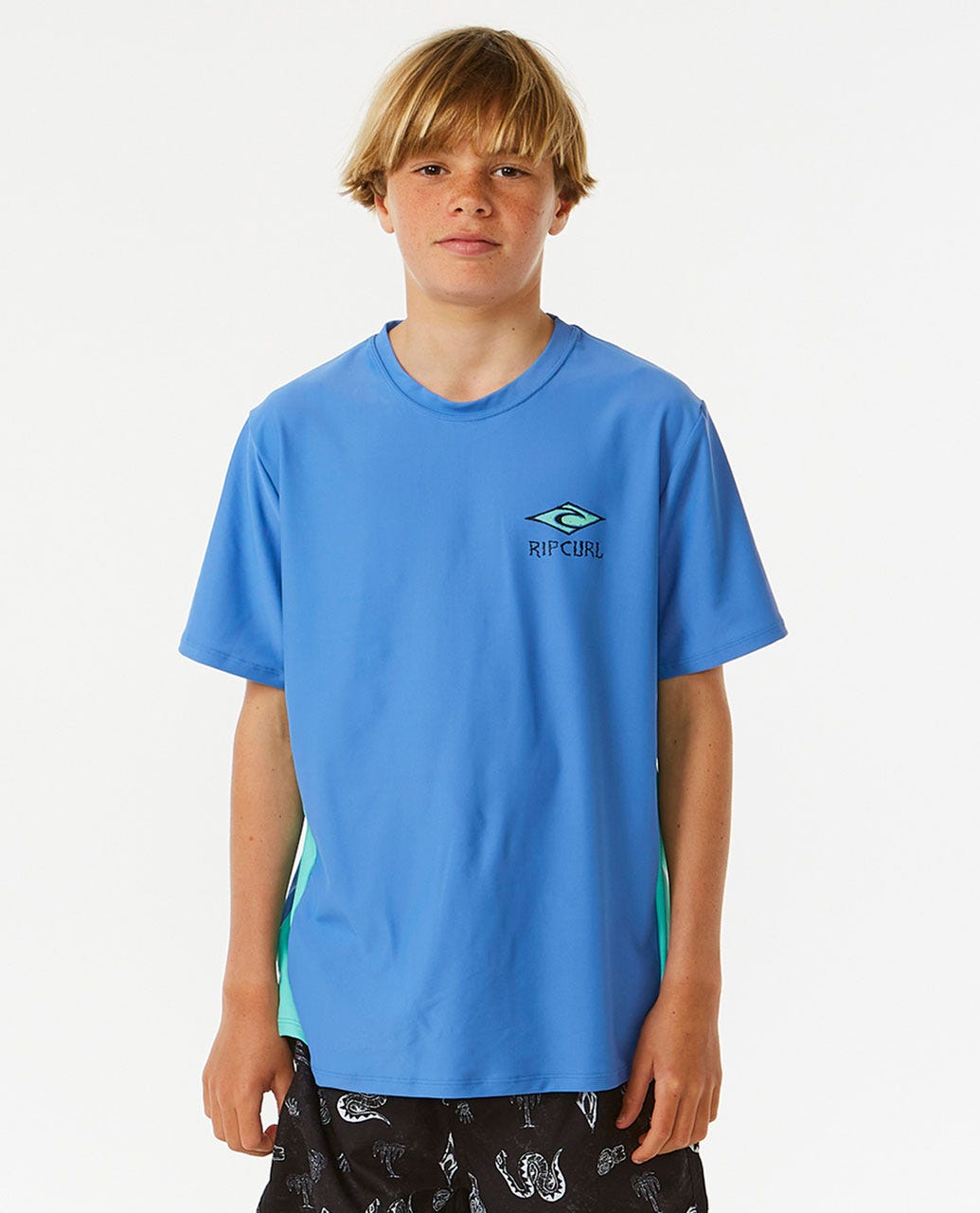 Lost Island Logo UPF50+ Short Sleeve - Boys (8-16 years)